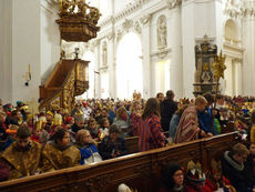 Bundesweite Eröffnung der Sternsingeraktion in Fulda (Foto: Karl-Franz Thiede)